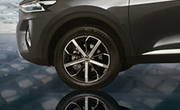 Легкосплавные колесные диски 19" с шинами размерностью 225/55	